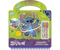 TOTUM DISNEY STITCH kūrybinis rinkinys Designer Activity Pad, 700093