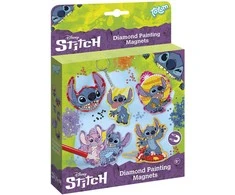 TOTUM DISNEY STITCH kūrybinis rinkinys Diamond Paint Magnets, 700086