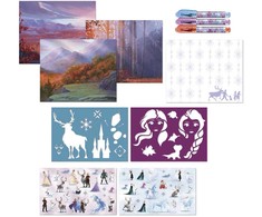 TOTUM FROZEN kūrybinė knyga Designer Activity Pad, TT681446