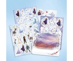 Disney Frozen TOTUM FROZEN langų lipdukai, 680739