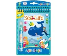 TOTUM kūrybinis piešimo rinkinys Aqua Magic Sealife, 025790