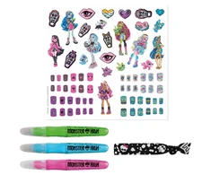TOTUM MONSTER HIGH kūrybinis nagų, kūno, plaukų puošybos rinkinys, 560109