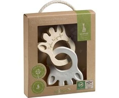 VULLI SOPHIE LA GIRAFE kramtukas žiedas, RUBBER&amp;WOOD, SO'PURE, 0mėn.+, 220200