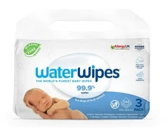 WATER WIPES drėgnos servetėlės kūdikiams, 3x48 vnt., 420134