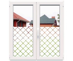 Dekoratyvinė balta matinė lipni plėvelė DECO03