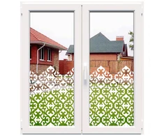 Dekoratyvinė balta matinė lipni plėvelė DECO12