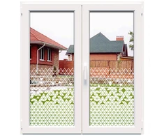 Dekoratyvinė balta matinė lipni plėvelė DECO47