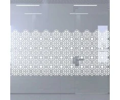 Dekoratyvinė balta matinė lipni plėvelė DECO14