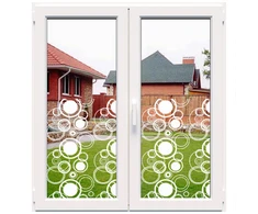 Dekoratyvinė balta matinė lipni plėvelė DECO25