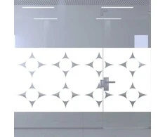 Dekoratyvinė balta matinė lipni plėvelė DECO11