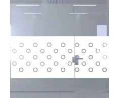 Dekoratyvinė balta matinė lipni plėvelė DECO04