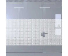 Dekoratyvinė balta matinė lipni plėvelė DECO24