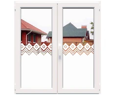 Dekoratyvinė balta matinė lipni plėvelė DECO09