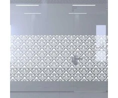 Dekoratyvinė balta matinė lipni plėvelė DECO21
