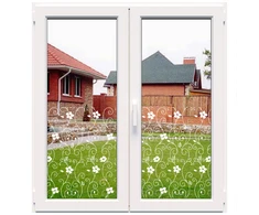 Dekoratyvinė balta matinė lipni plėvelė DECO51
