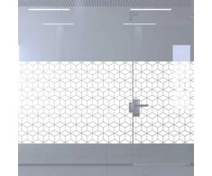 Dekoratyvinė balta matinė lipni plėvelė DECO48