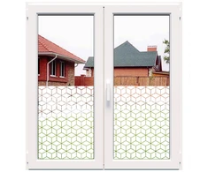 Dekoratyvinė balta matinė lipni plėvelė DECO48
