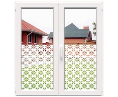 Dekoratyvinė balta matinė lipni plėvelė DECO16