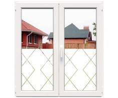 Dekoratyvinė balta matinė lipni plėvelė DECO42