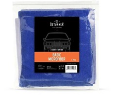 DETURNER BASIC MICROFIBER 40x40cm 5vnt (5gab.) - Mikropluošto šluostė