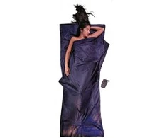 Kelioninė patalynė COCOON TravelSheet 220x90cm 55% silk/45% cotton - Tamsiai mėlyna
