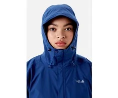 Moteriška striukė nuo lietaus Rab Downpour Eco Jacket - S - Elektrinė/geltona