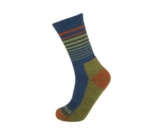 Vaikiškos kojinės Lorpen MHMK Wool Hike Midweight Crew Kids - Margai dryžuota (Bold Stripe) - L (35-38)