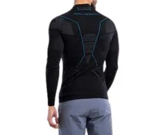 Vyr. termo marškinėliai Brubeck Thermo Men's Sweatshirt - Juoda - S