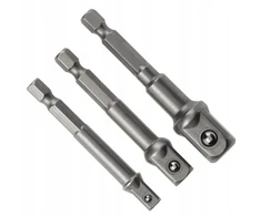 Hogert 1/4", 3/8", 1/2" galvutės su galvutėmis, 1/4", 3/8", 1/2"