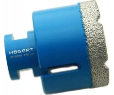 Grąžtas Deimantinė gręžimo karūna Hogert HT7D290; 55 mm