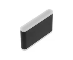 GTV Fasadinis šviestuvas dvikryptis LED VALLA, 12W, 960lm, AC220-240V, 50/60Hz, IP54, 4000K
