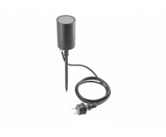 GTV Sodo šviestuvas GRAZIE, GU10, MAX.20W, IP44, AC220-240V, 50-60Hz, juodas