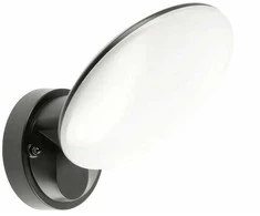 GTV LED fasado šviestuvas TERRO, 10W, 1200lm, IP54, AC220-240V, 50/60Hz, 4000K, juodas, LD-TER10WB-10