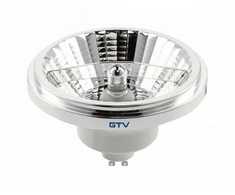 GTV LED lemputė, es111, 3000K, GU10, 11,0 W, AC220-240V, 25°, 850lm, 96ma, Chromas