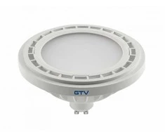 GTV LED lemputė, es111, 3000K, GU10, 12,5 W, AC220-240V, 120°, 1100lm, 109ma, balta