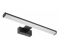 Sieninis šviestuvas GTV LED šviestuvas Catania 600mm, 12W, AC220-240V, 50/60Hz, 4000K, IP44, RA >80, 960lm, juodas
