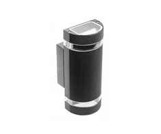 GTV Sieninis šviestuvas dviejų krypčių SILVA, GU10, MAX.2x50W, IP54, AC220-240V, 50/