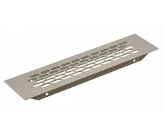 GTV Ventiliacinės grotelės 245 x 60 mm, šviesaus antracito spalva