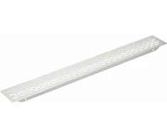 GTV Ventiliacinės grotelės, 480 x 60 mm, šlifuotas plienas
