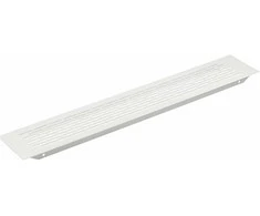 GTV Ventiliacinės grotelės, 480 x 80 mm, baltos spalvos