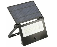 Hogert Pakraunamas lauko LED šviestuvas Lumos II, IP65, juodas, LD-LUMOSII-3000-64, GTV