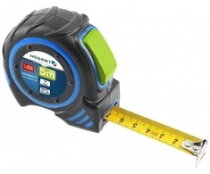 Hogert Matavimo juosta 5 m 19 mm su automatiniu stabdymu, nailono su magnetais