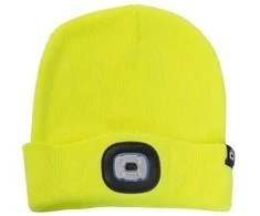 GTV OTTO winter hat with LED light yellow uni