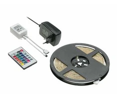 LED juostų RBG rinkinys GTV, 5 m., IP20, LD-ZL5RGB150-00