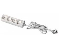 GTV Prailgintuvas schuko 4 lizdai, 5 m