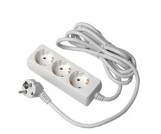 GTV Prailgintuvas schuko, 3 lizdai, 3 m