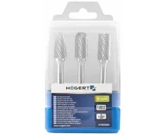 Grąžtas Rotacinių grąžtų metalui rinkinys, 3 vnt., HT6D580, Hogert