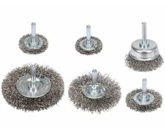 Šepečių komplektas suktuvui Ø 37-75mm 6vnt., HT7D744, Hogert