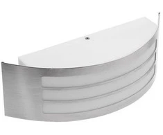 Sieninis šviestuvas GTV Fasadinis šviestuvas ASTRIT, E27, MAX. 14W, IP54, AC220-240V, 50/60Hz, juodas