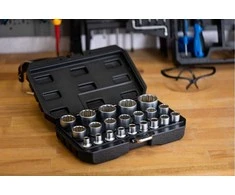 Hogert 1/2" socket wrench set, 21 pcs.
